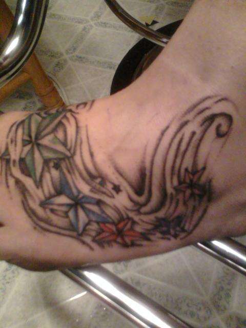 Tattoo on Faith's foot tattoo