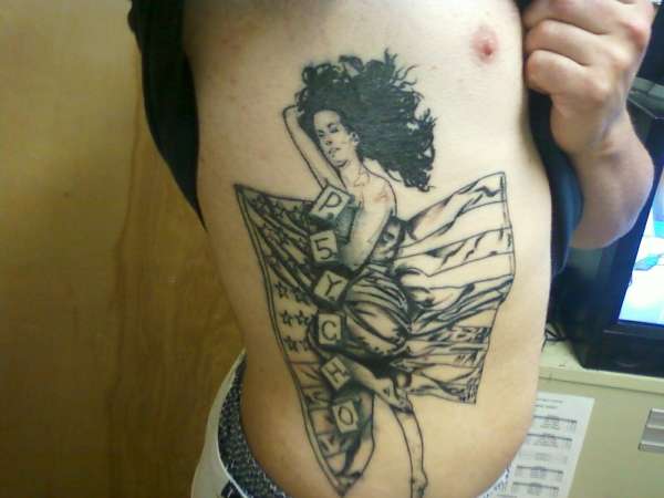 american woman tattoo
