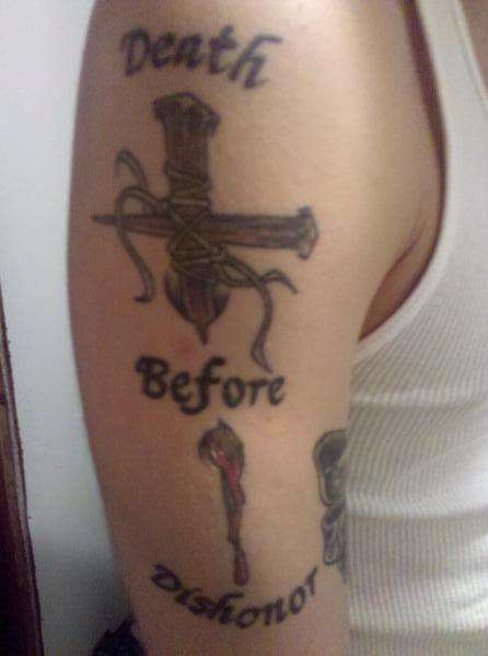 cross tattoo