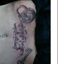 "every sinner has a future, every saint has a past" tattoo