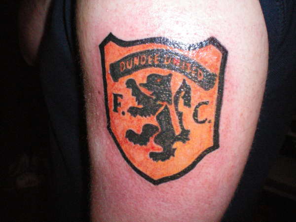 football badge tattoo
