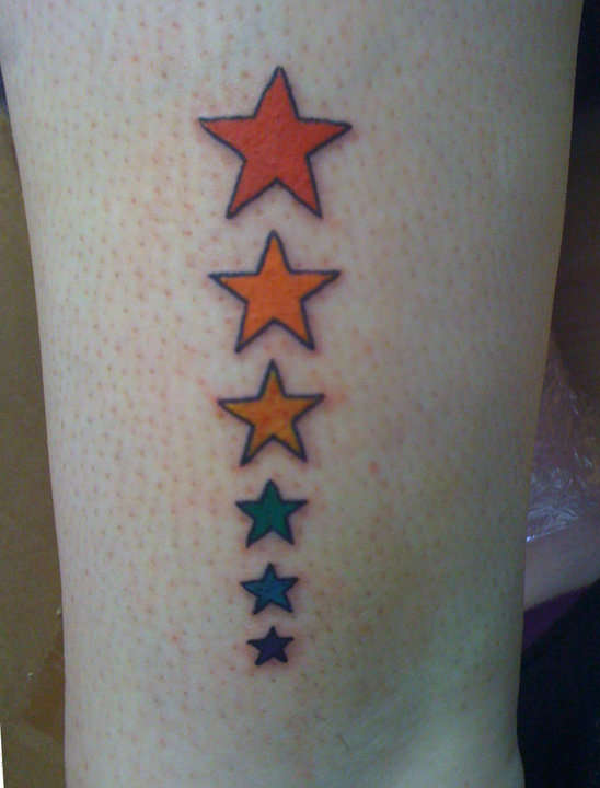 gay pride tattoo