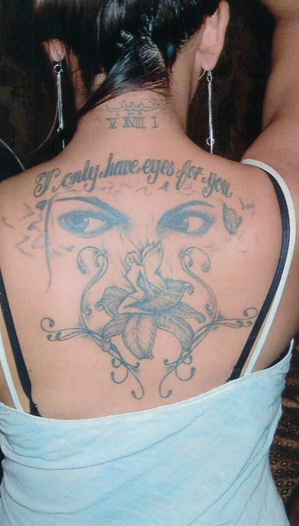 i only have eyes for u tattoo