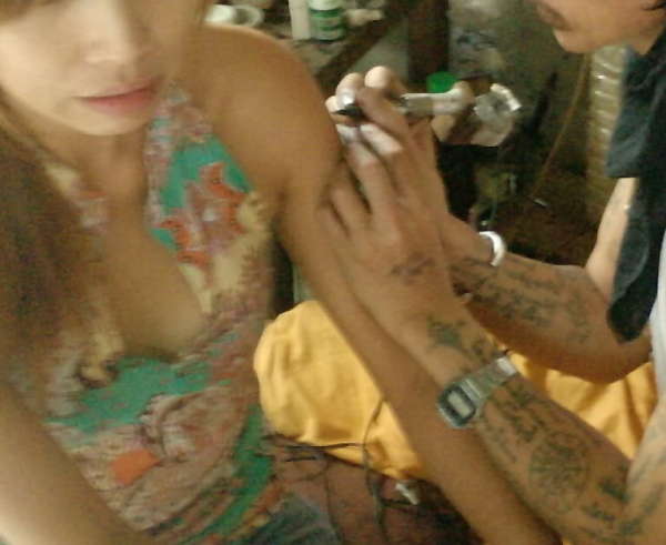 my spiritual tattoo(invisble) tattoo