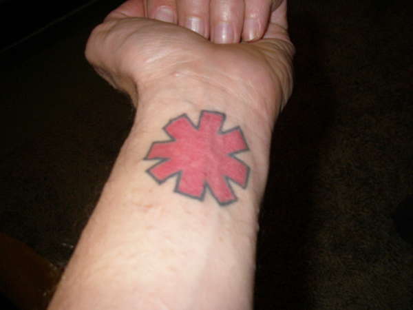 red hot chili peppers symbol tattoo