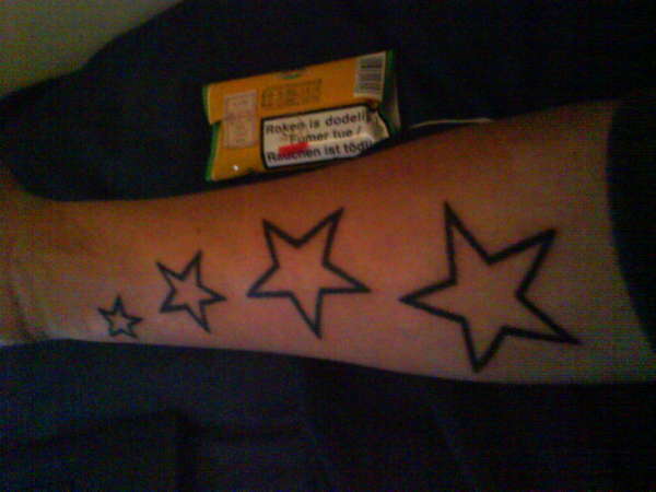 right forearm tattoo