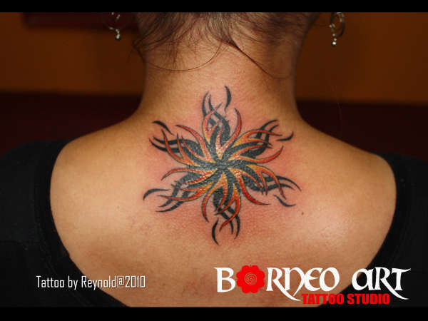 sun tattoo tattoo