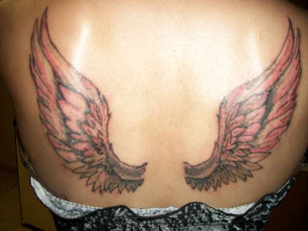 Angel Wings tattoo