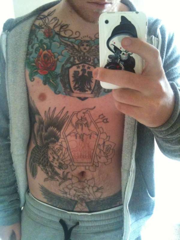 Front Piece tattoo