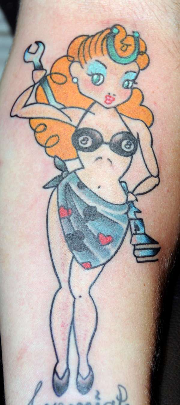 Lady Luck tattoo