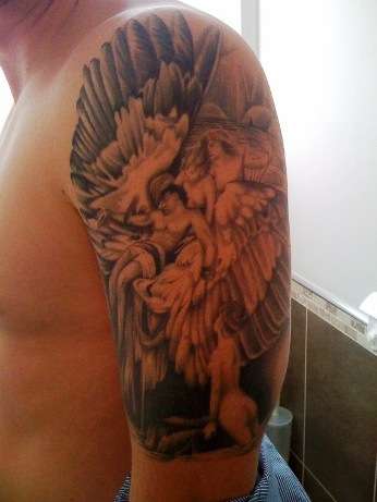 Lament of Icarus tattoo