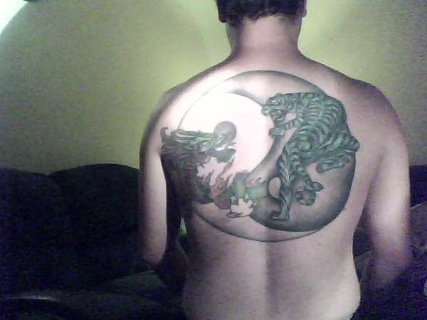 My Back tattoo