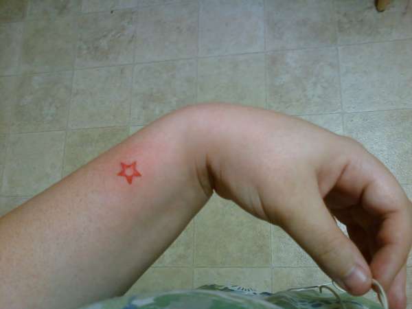 My Star tattoo