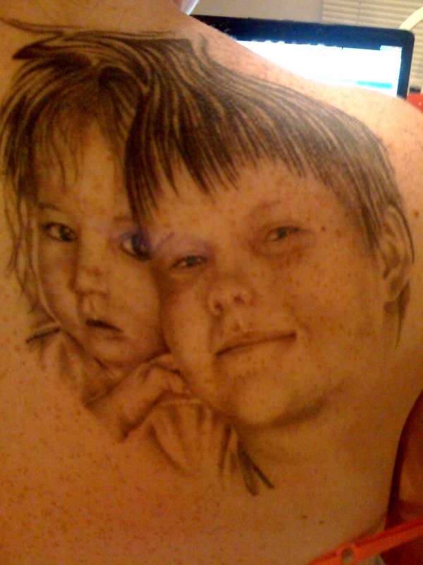 Portrait tattoo