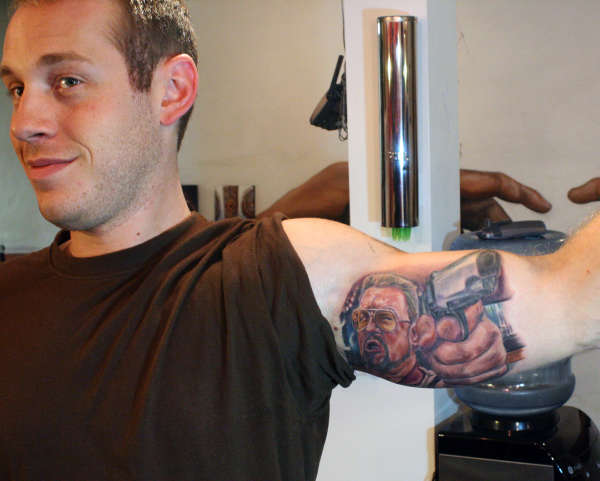 Ryan's Lebowski Sleeve tattoo