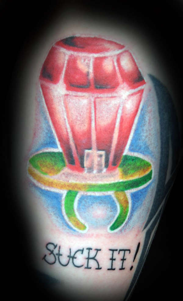 Suck It! tattoo
