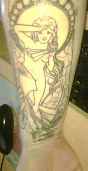 Tarot inspired tattoo tattoo