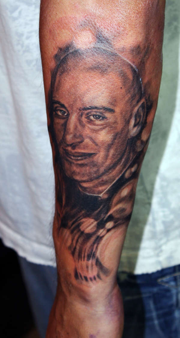 Tyrone's brother tattoo