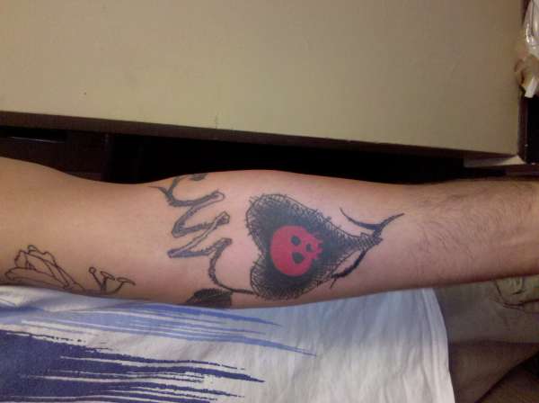 alklalkine trio and japanese lily tattoo