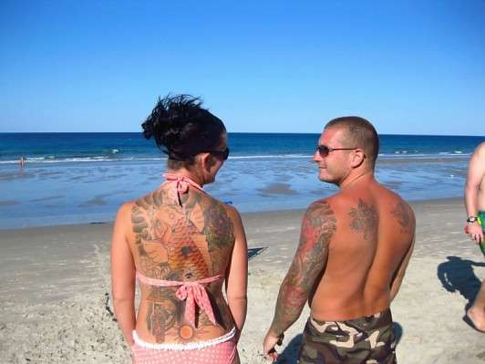 full back /sleeve tattoo