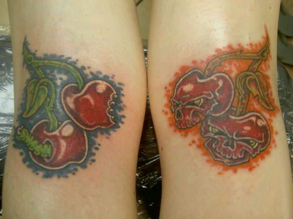 Cherries Jubilie tattoo