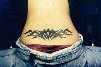 Lower Back tattoo