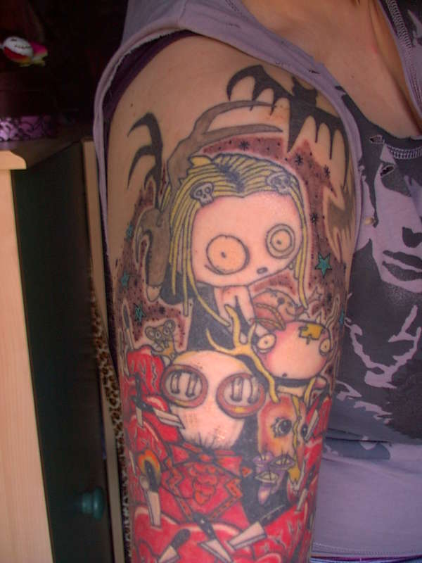 Lenore Sleeve tattoo