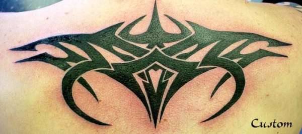 tribalback tattoo
