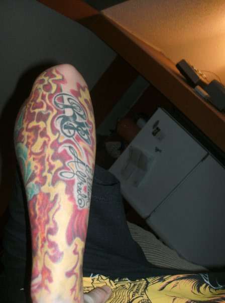 r.i.p tattoo