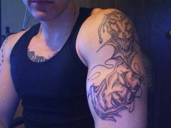 start of a memorial for my brother tattoo