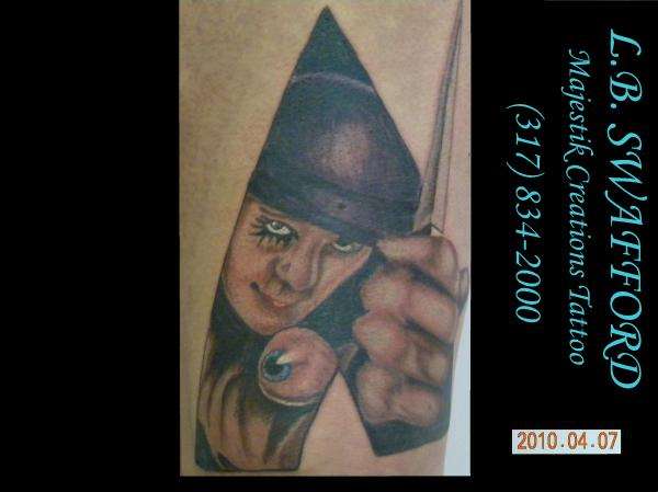 A Clockwork Orange tattoo