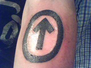 Above The Influince tattoo