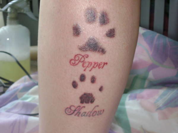 Bethanys other leg tattoo