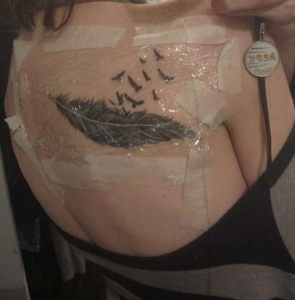 Birds of a feather tattoo