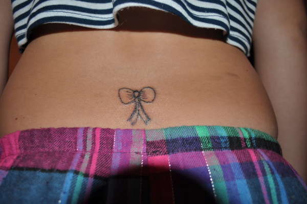 Bow tattoo