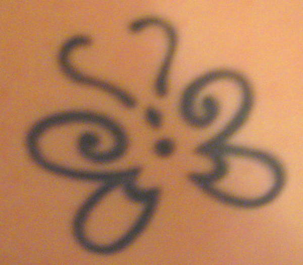 Butterfly tattoo