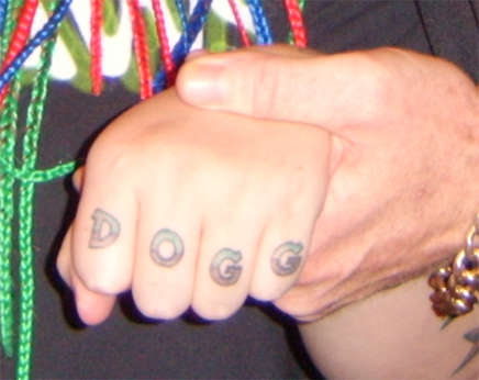 DOGG tattoo