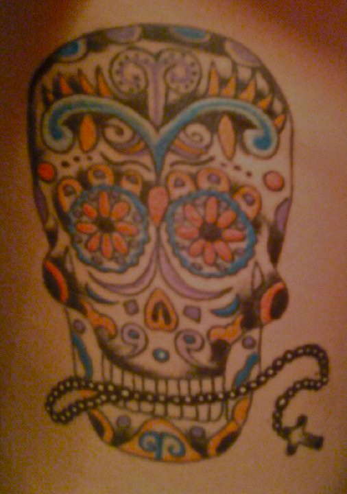 Dead Skull. My design tattoo