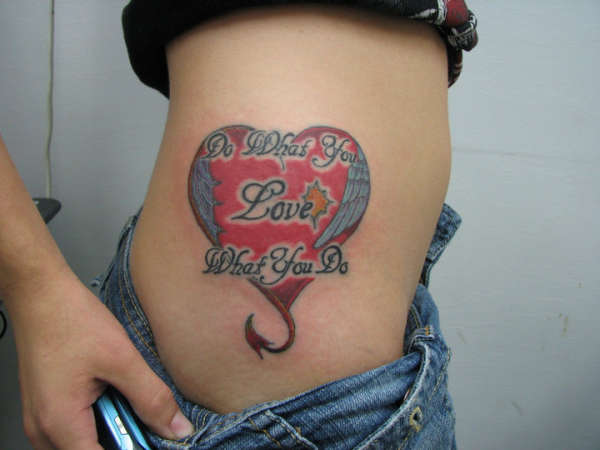 Do What You Love What You Do tattoo