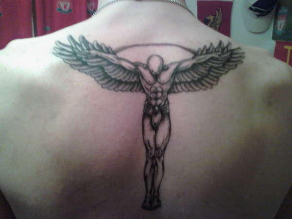 Guardian Angel tattoo