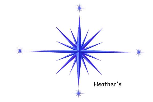 Heathers Compass Rose tattoo