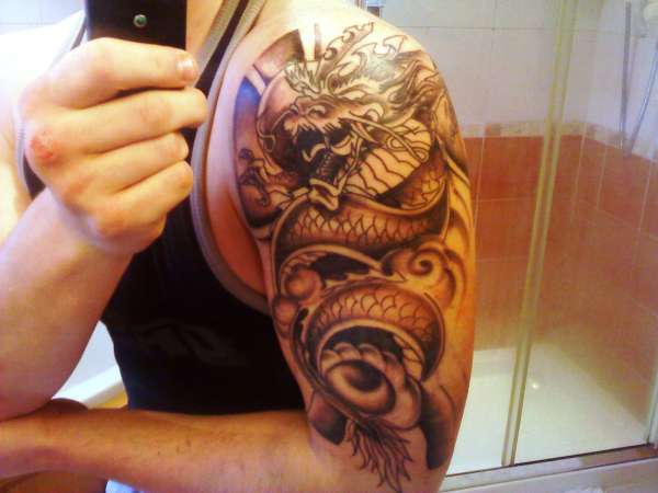 Japanese Dragon tattoo