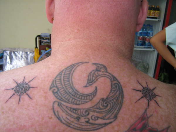 Maori symbol tattoo