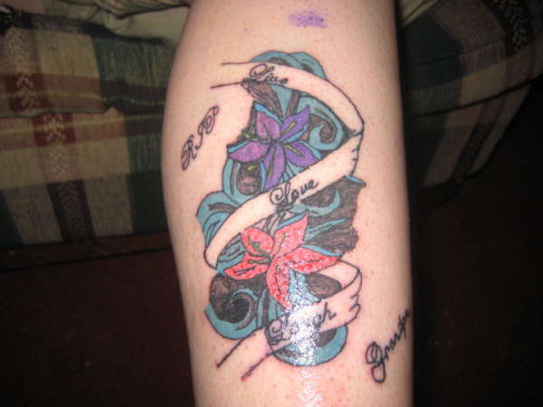 My Grandpa's Memorial tattoo