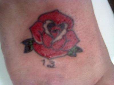 New rose tattoo