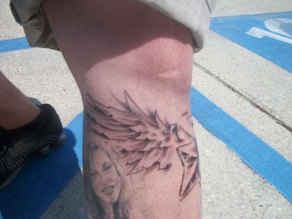 Renee Alyse ( Star with halo 2) tattoo
