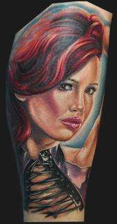 Tattoo By: Mike DeVries - Bianca Beauchamp tattoo