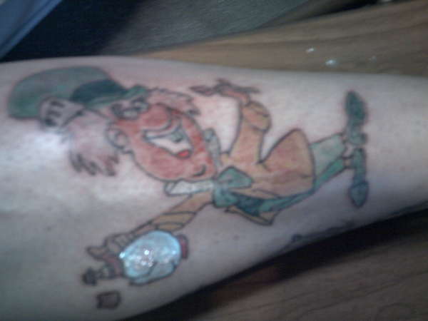 The Mad Hatter tattoo