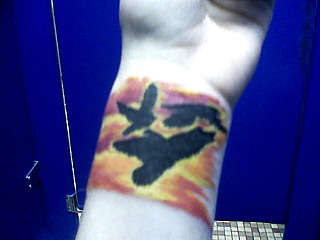 Three Little Birds - new addition tattoo