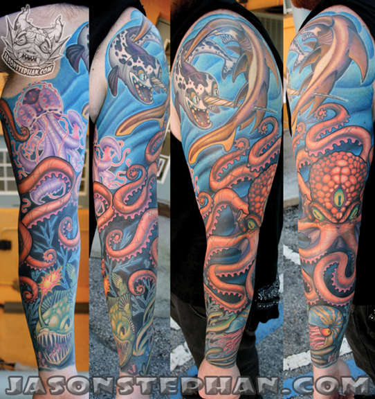 Underwater Scene tattoo